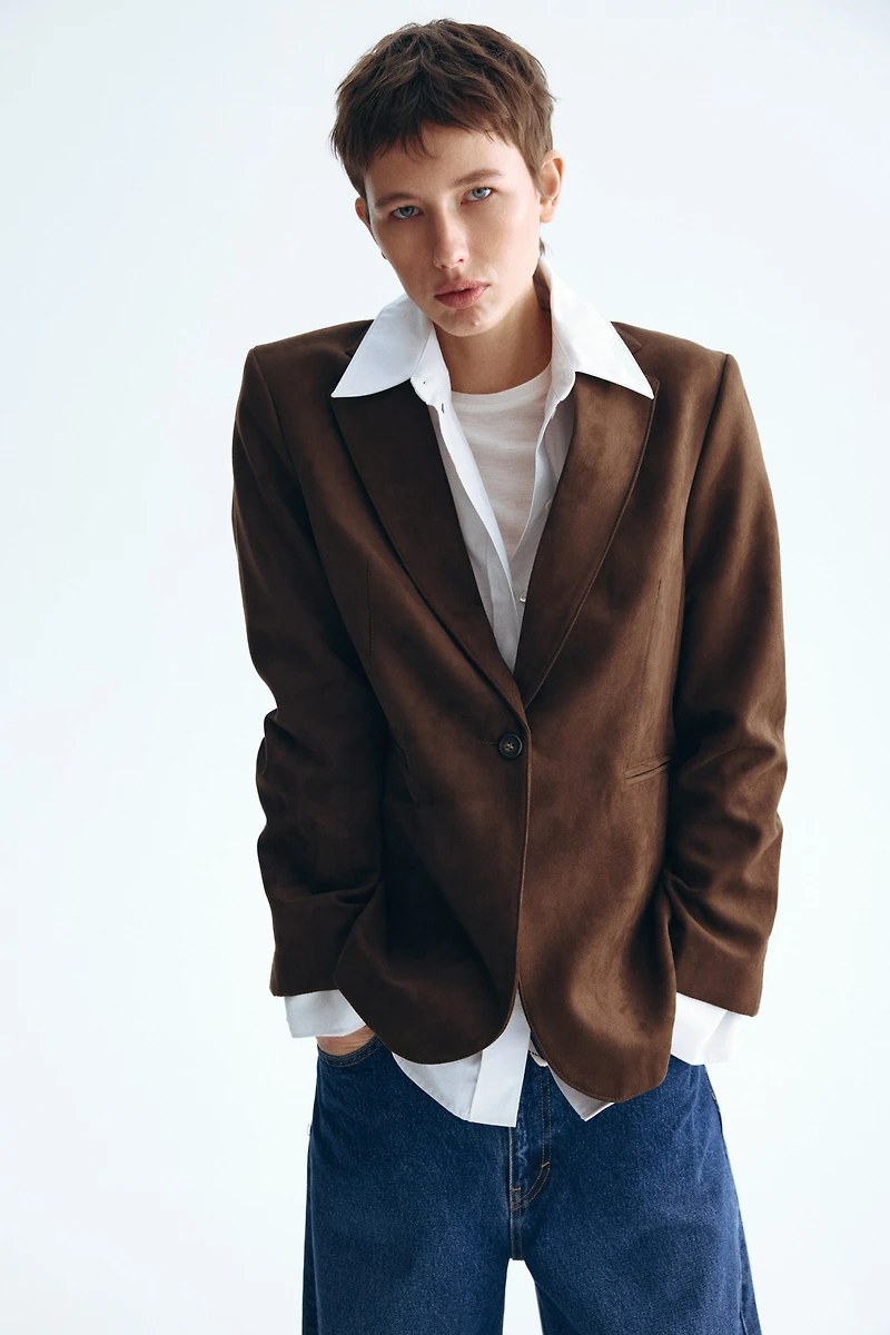 Single-Breasted Blazer