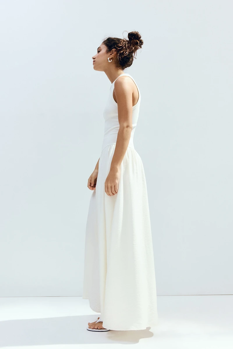 Dress with Flared Skirt