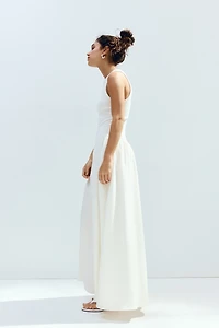 Dress with Flared Skirt