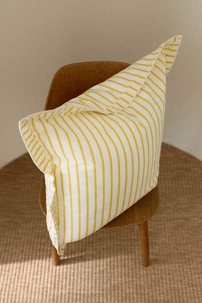 Linen-Blend Cushion Cover