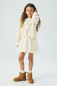 Gilet en tricot chenille