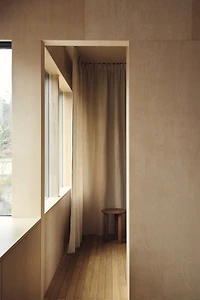 Single-Pack Wide Bouclé Curtain Panel