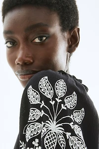 Embroidered Cotton Dress