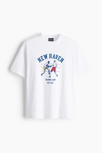 T-shirt imprimé Coupe Flottante