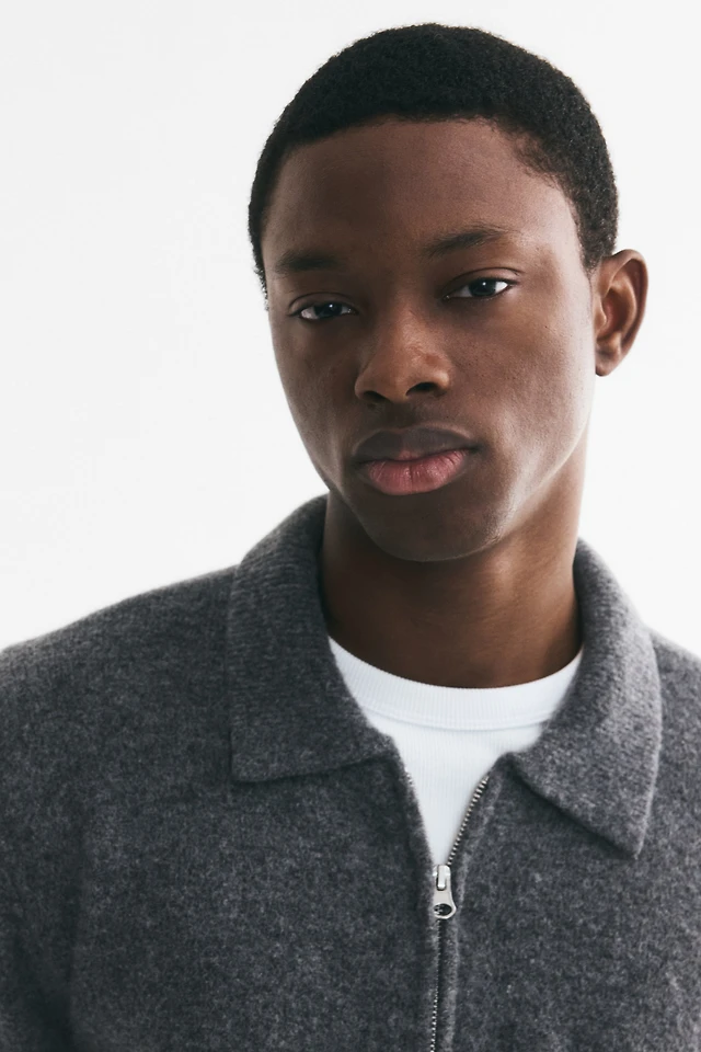 Regular-Fit Knit Polo Shirt
