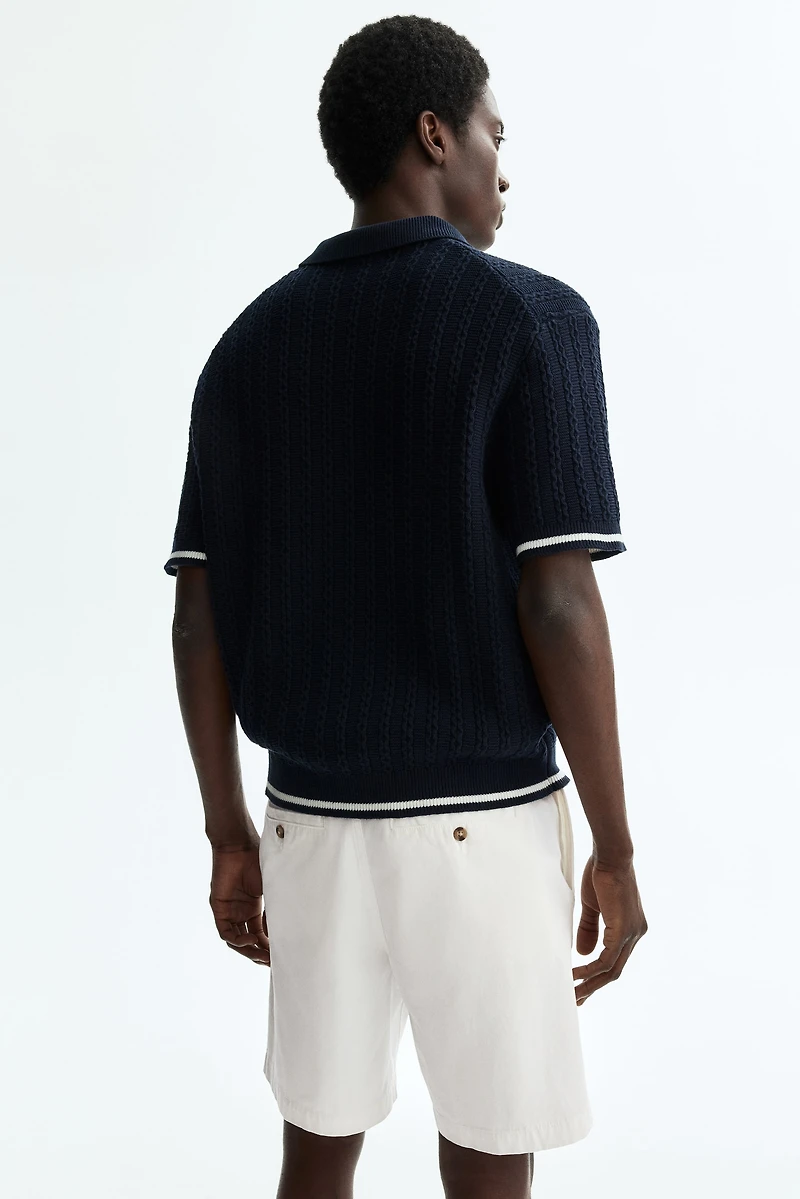 Short en coutil décontracté