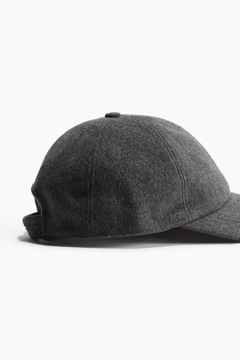 Wool-Blend Cap