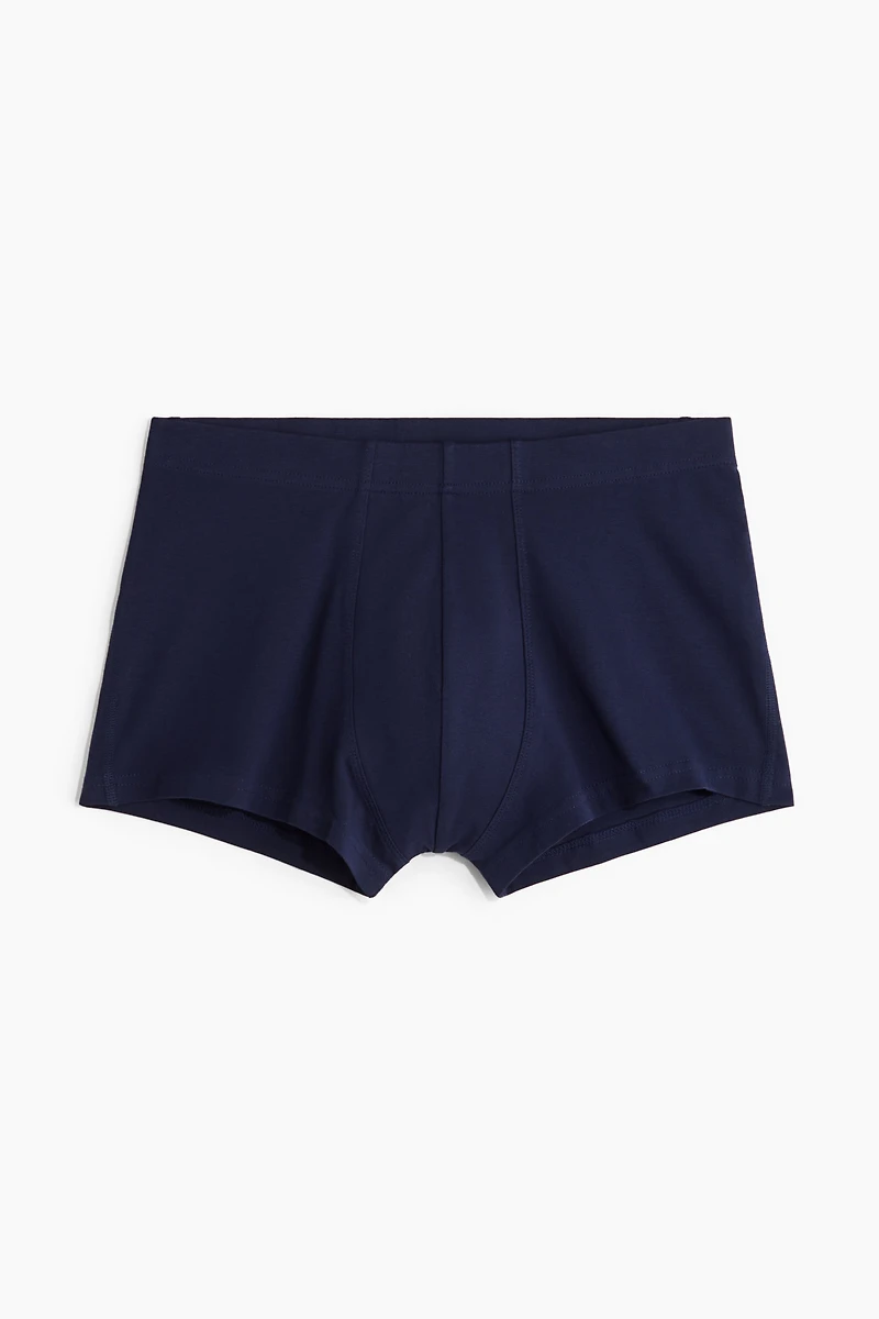 Lot de 5 caleçons boxeurs courts en coton