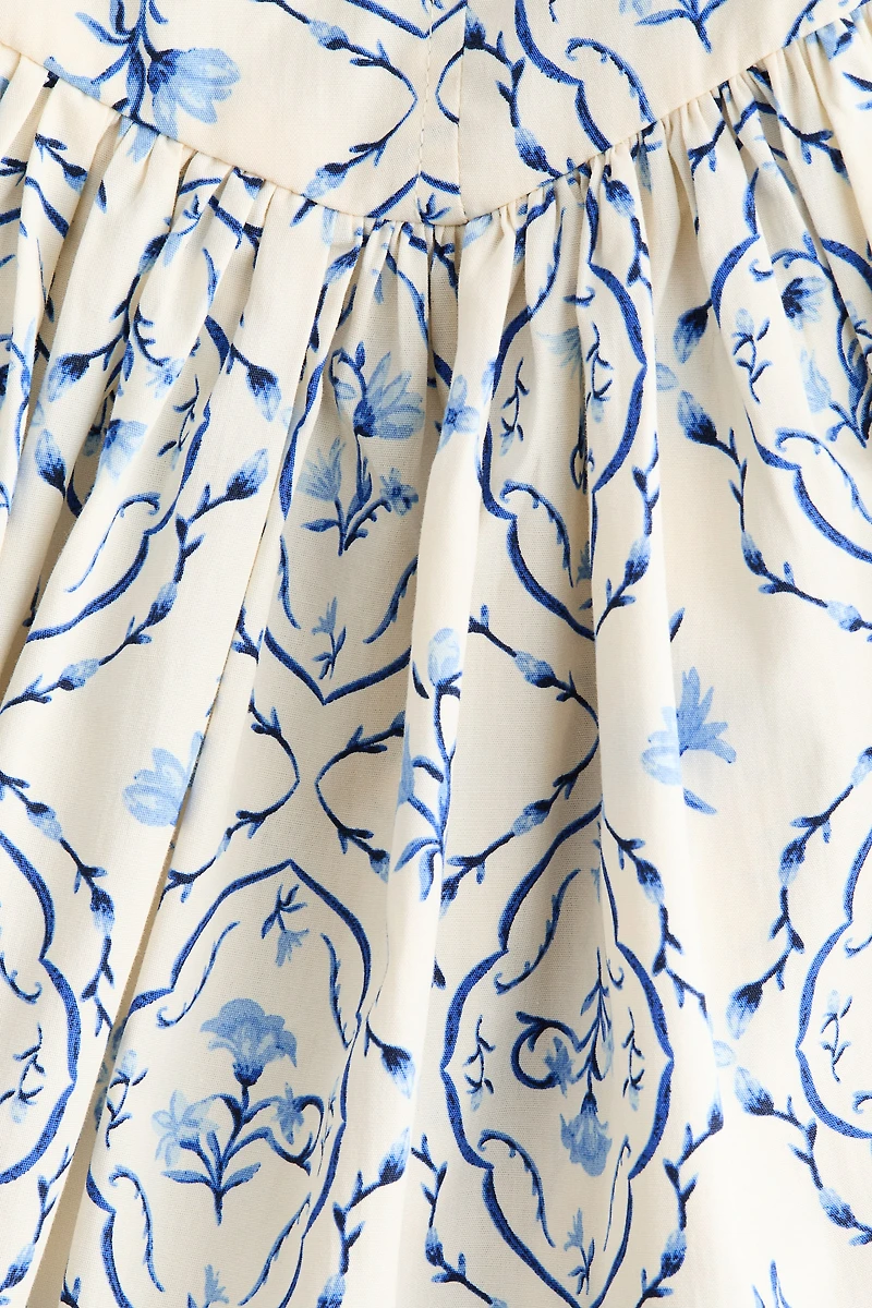 Tie-Belt Strappy Dress