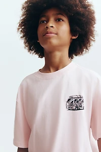 Printed Cotton T-Shirt