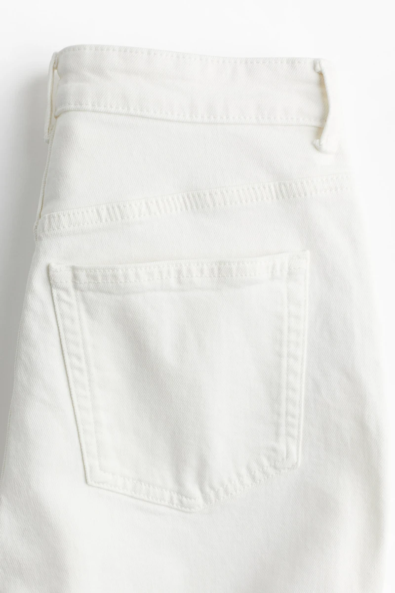 High Rise Slim Leg Mom Jeans