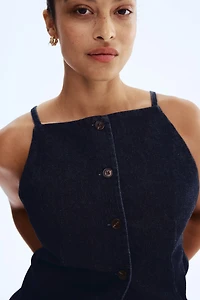 Tailored Denim Vest