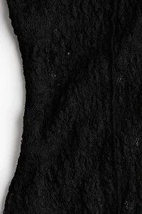 Lace-Look Jersey Top