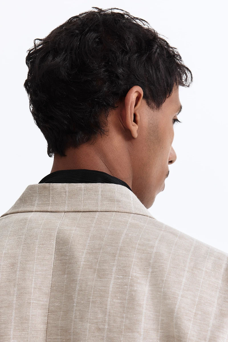 Veste classique à fermeture double boutonnage