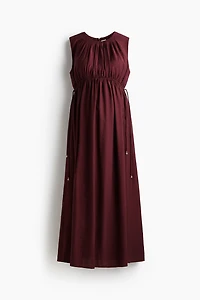 MAMA Drawstring-Detail Dress