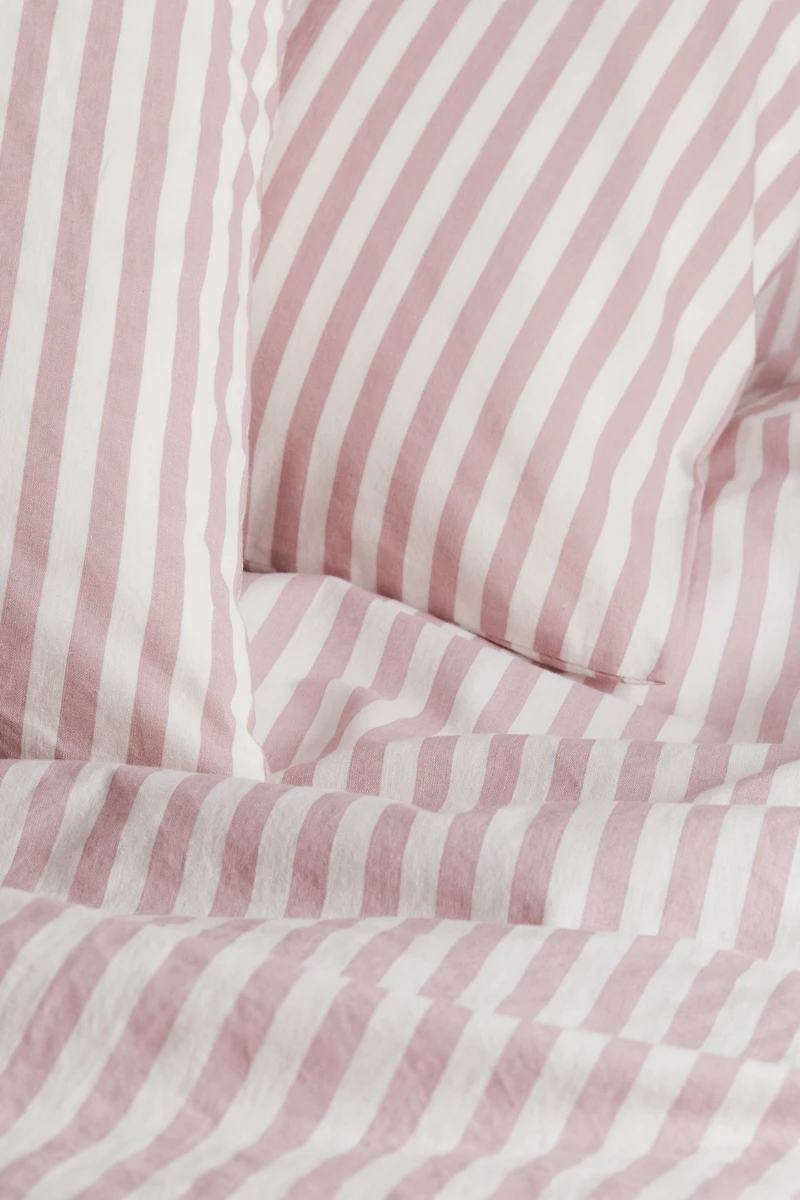 Enveloppe de couette lit double en coton