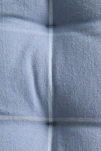 2-Pack Patterned Linen-Blend Seat Cushions