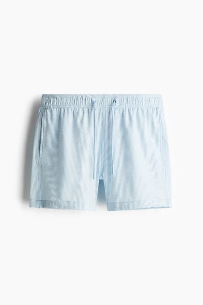 Seersucker Swim Shorts