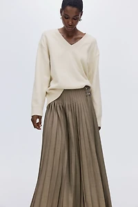 Oversized V-Neck Sweater
