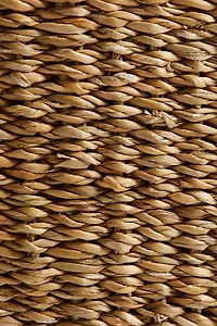 Grand panier de rangement tressé