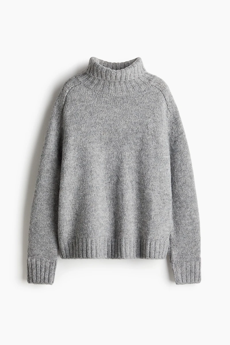 Oversized Turtleneck Sweater