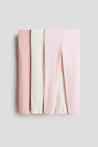 3-Pack Cotton Jersey Leggings
