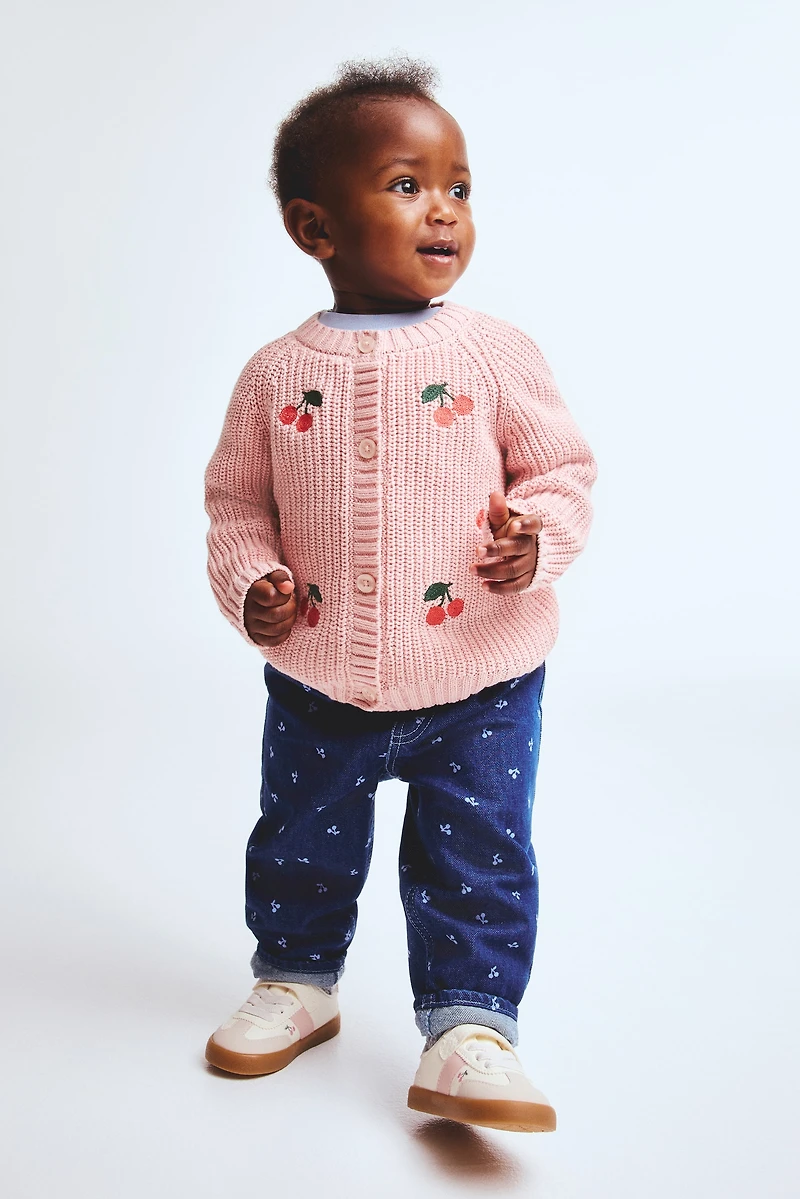 Gilet avec motifs brodés