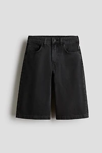 Baggy-Fit Denim Shorts