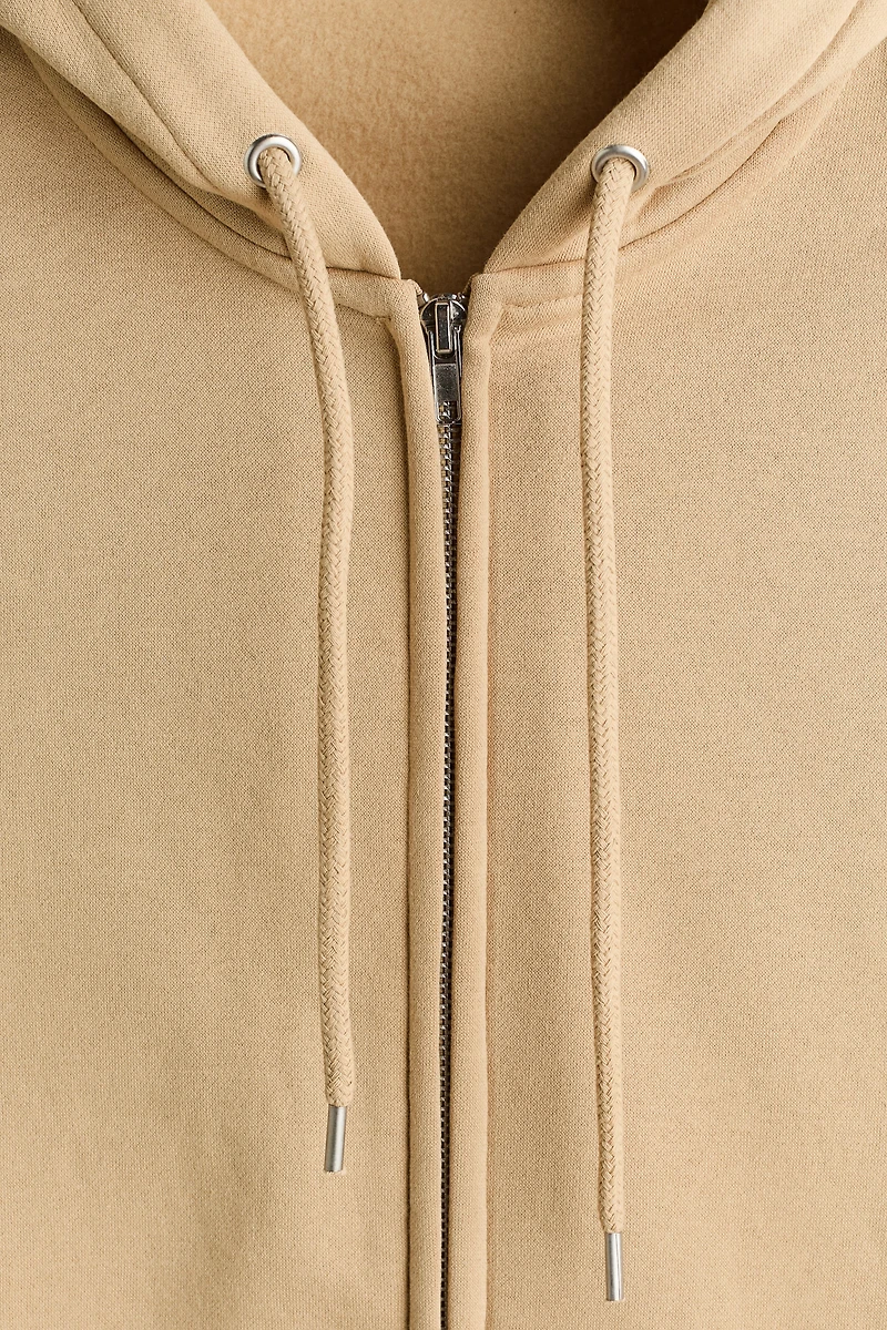 Loose-Fit Hooded Jacket