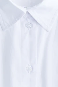 Tie-Detail Cotton Shirt