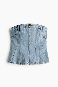 Denim Bustier