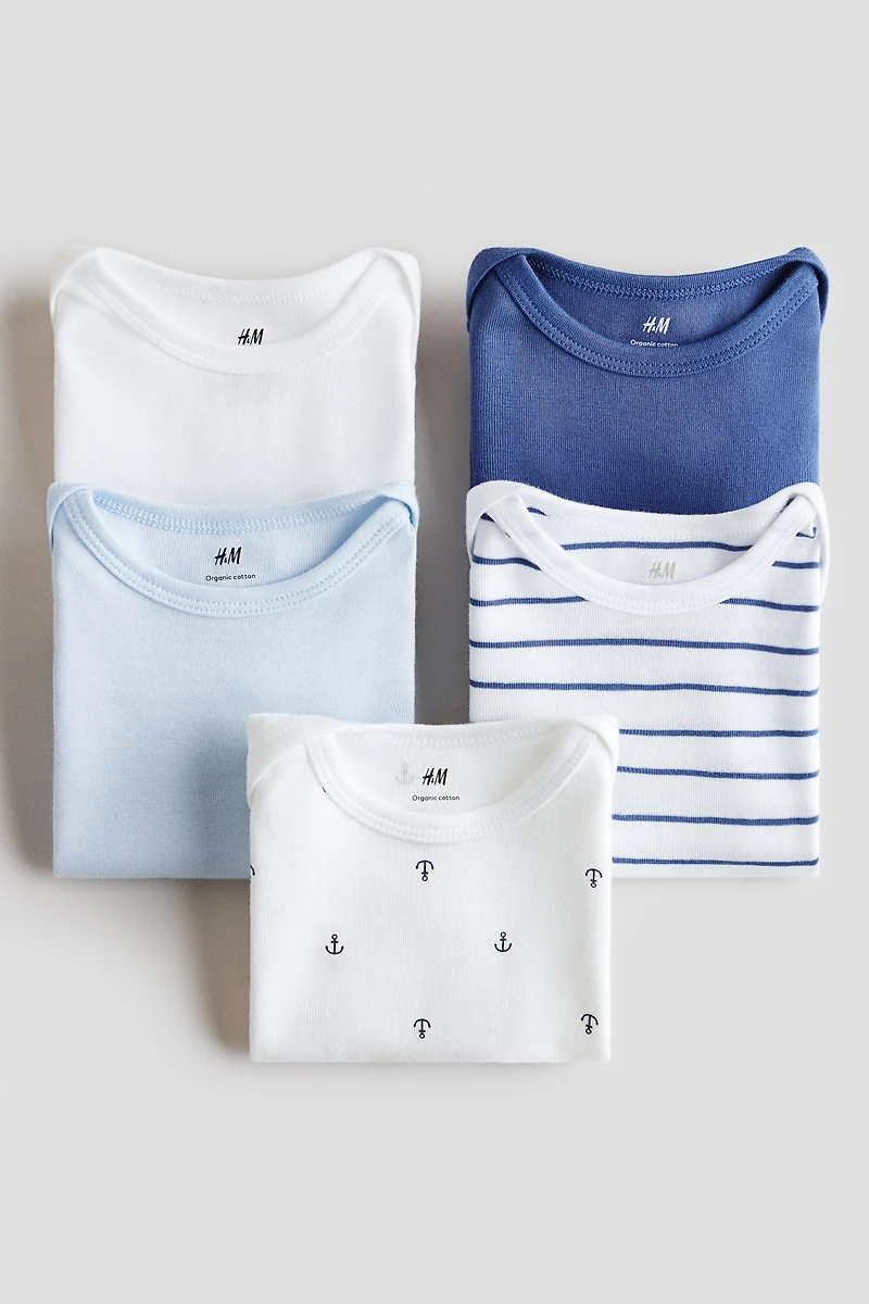5-pack Cotton Bodysuits