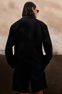 Regular-Fit Long-Sleeved Resort Shirt