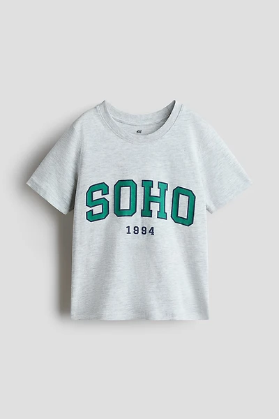 Printed Cotton T-Shirt