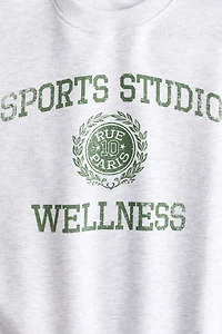 Sweatshirt with Motif