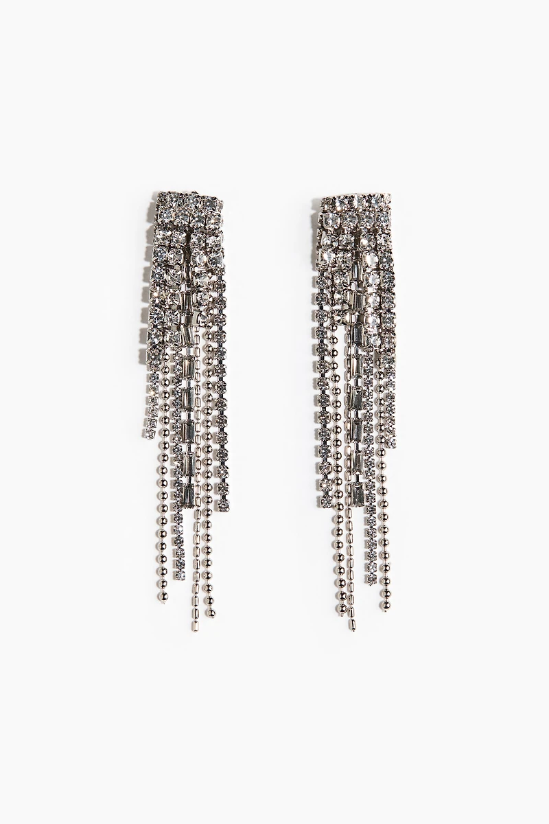 Rhinestone Dangle Earrings