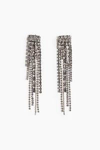 Rhinestone Dangle Earrings