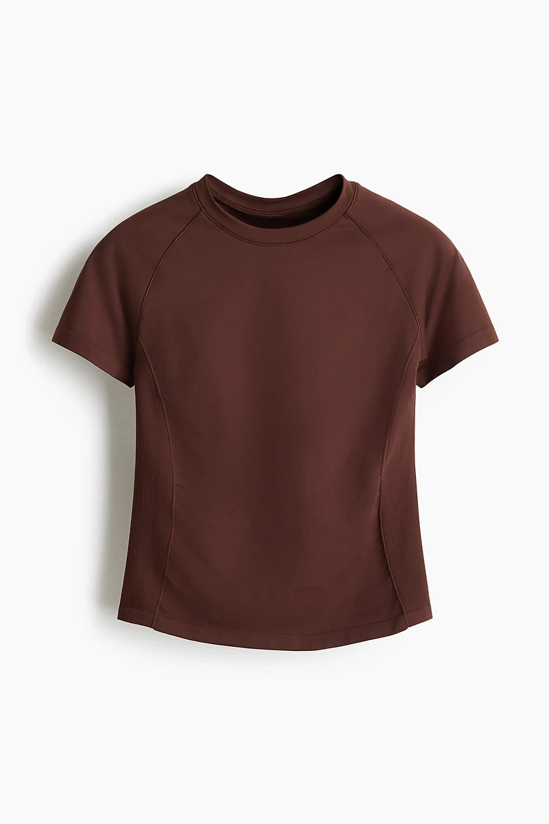 Seamless Slim-Fit Sports T-Shirt with DryMove™