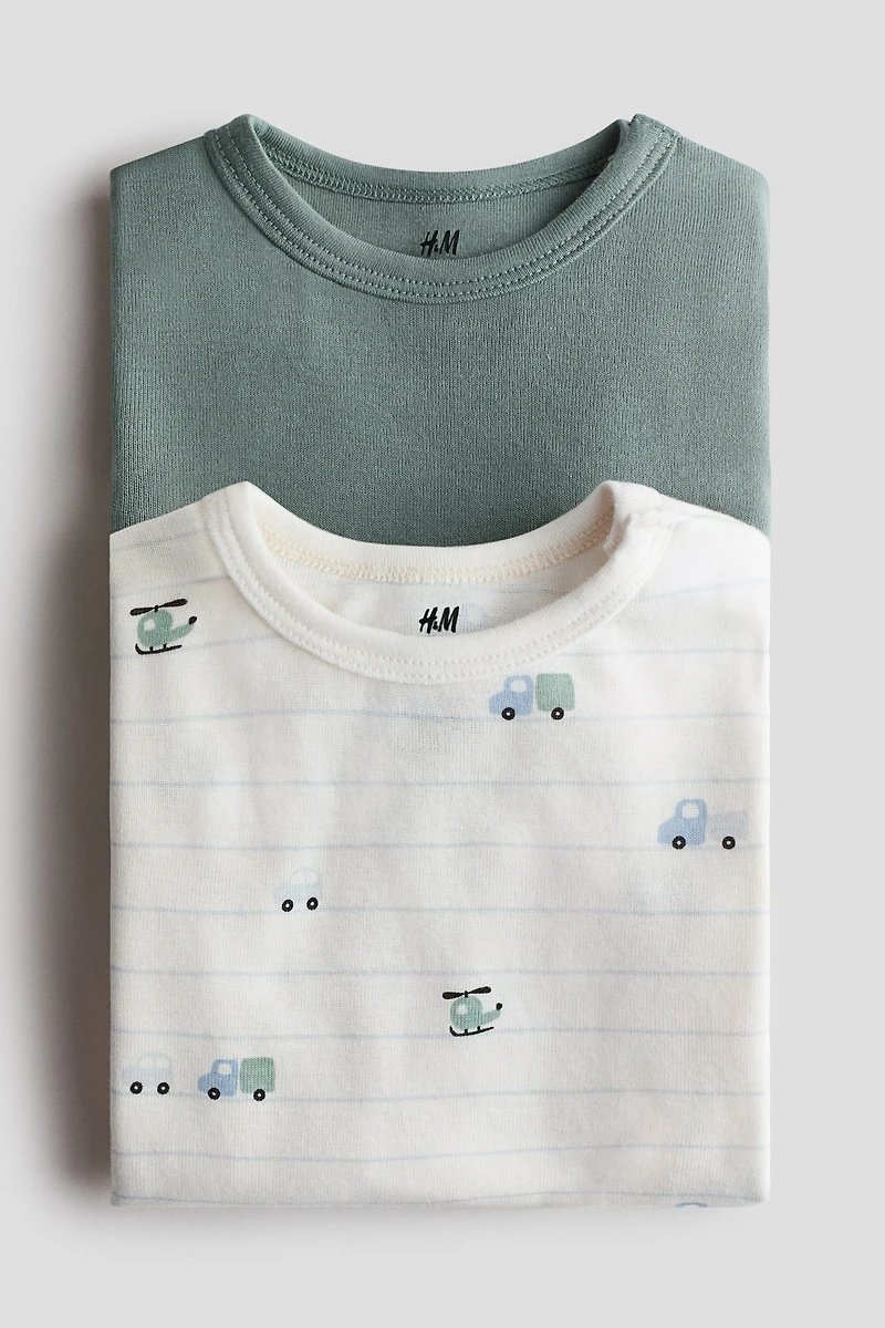 2-pack Long-sleeved Bodysuits