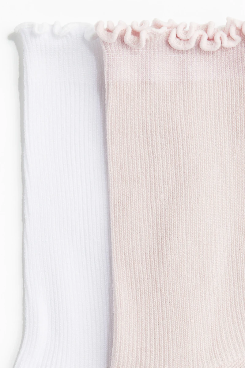 2-Pack Overlocked Sports Socks