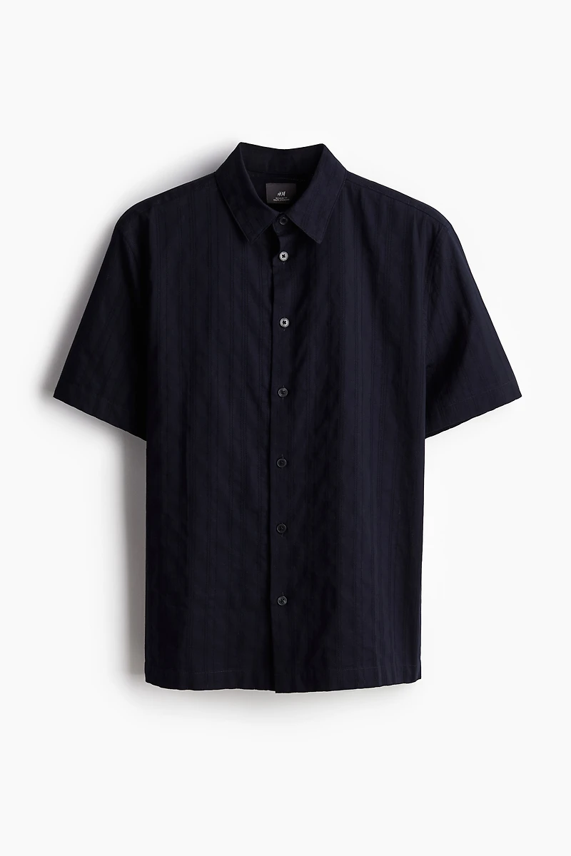 Regular Fit Textured Shirt