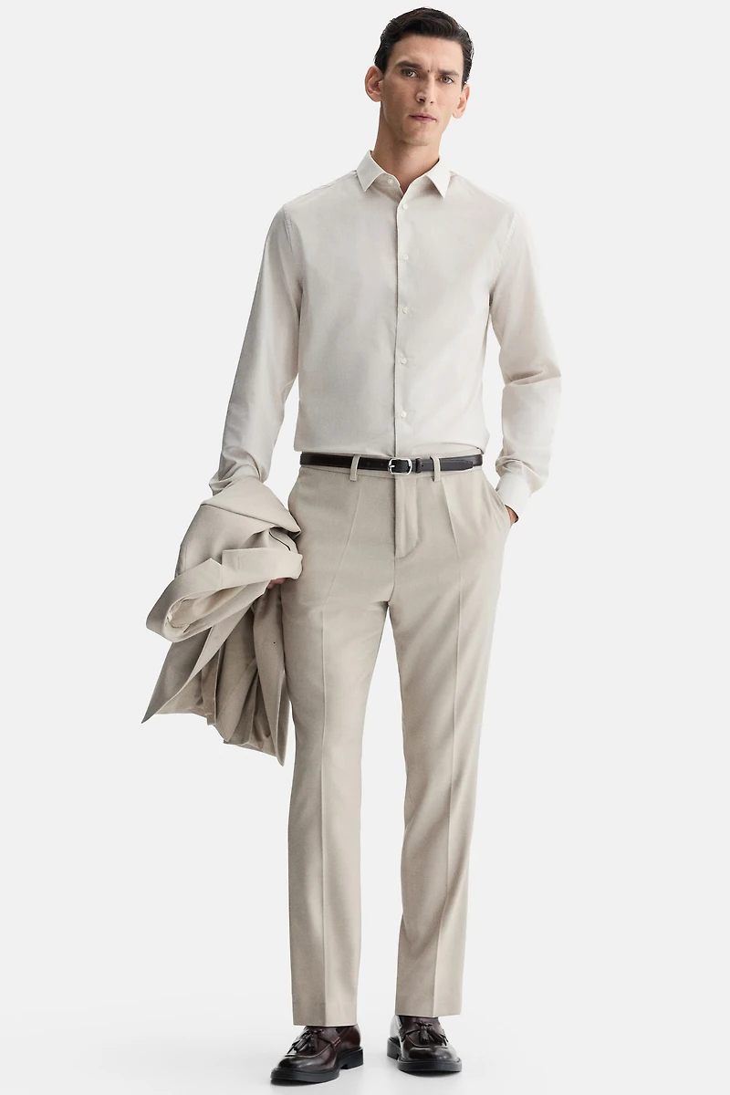 Chemise Coupe Amincie repassage facile