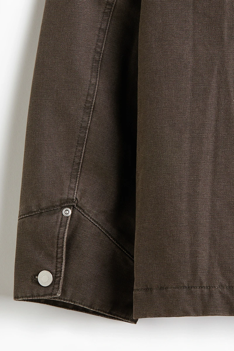 Veste-chemise matelassée