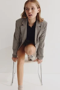 Blazer à fermeture droite