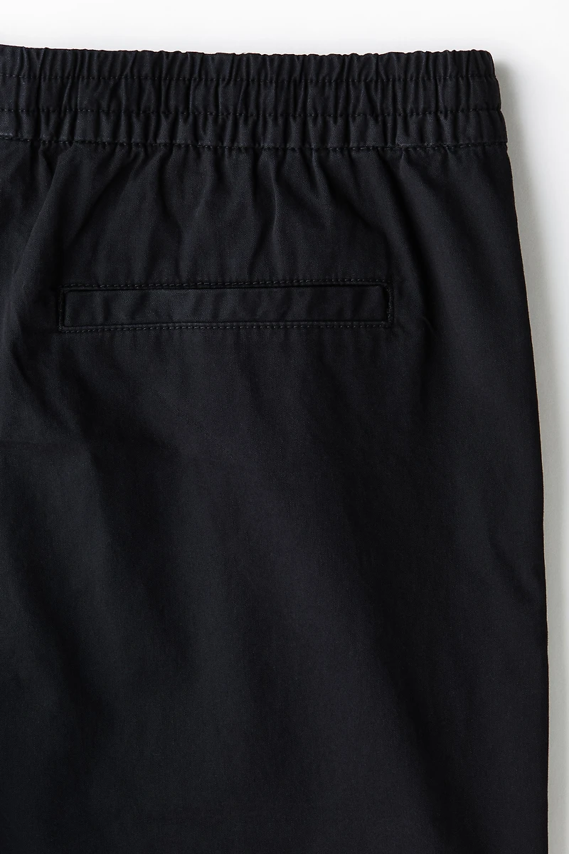 Relaxed-Fit Cotton Shorts