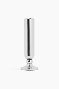Vase sur pied en inox