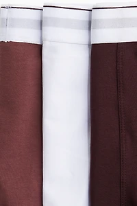 3-Pack Mid-Length Boxer Briefs with Lycra®