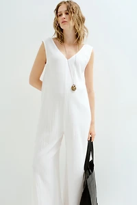 MAMA Muslin Jumpsuit