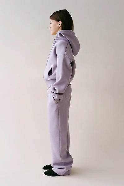 Loose-Fit Wide-Leg Sports Joggers