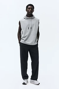 Regular-Fit Sleeveless Sports Hoodie with DryMove™